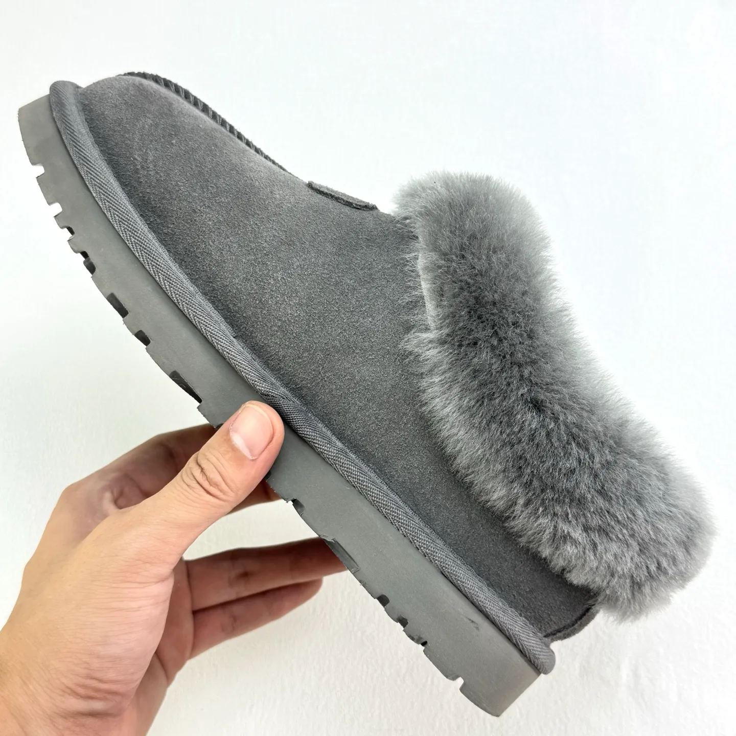 Self-pickup 💰400, store 150 UGG Tatzite glutinous pumps, easy to put on and take off, model 4810, casual slip-on fur shoes, short boots, color: maroon, reindeer, antelope brown, black, gray 𝚜𝚒𝚣𝚎: 𝟯𝟱-𝟰𝟬